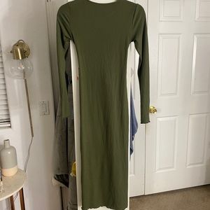 Long sleeve bodycon dress